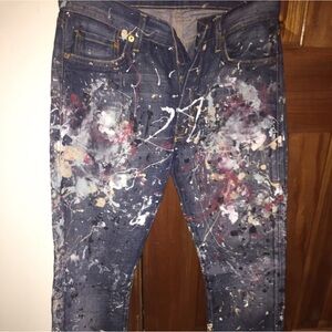 Polo RL Painted denim